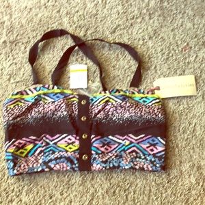 Colorful crop top from Nordstrom